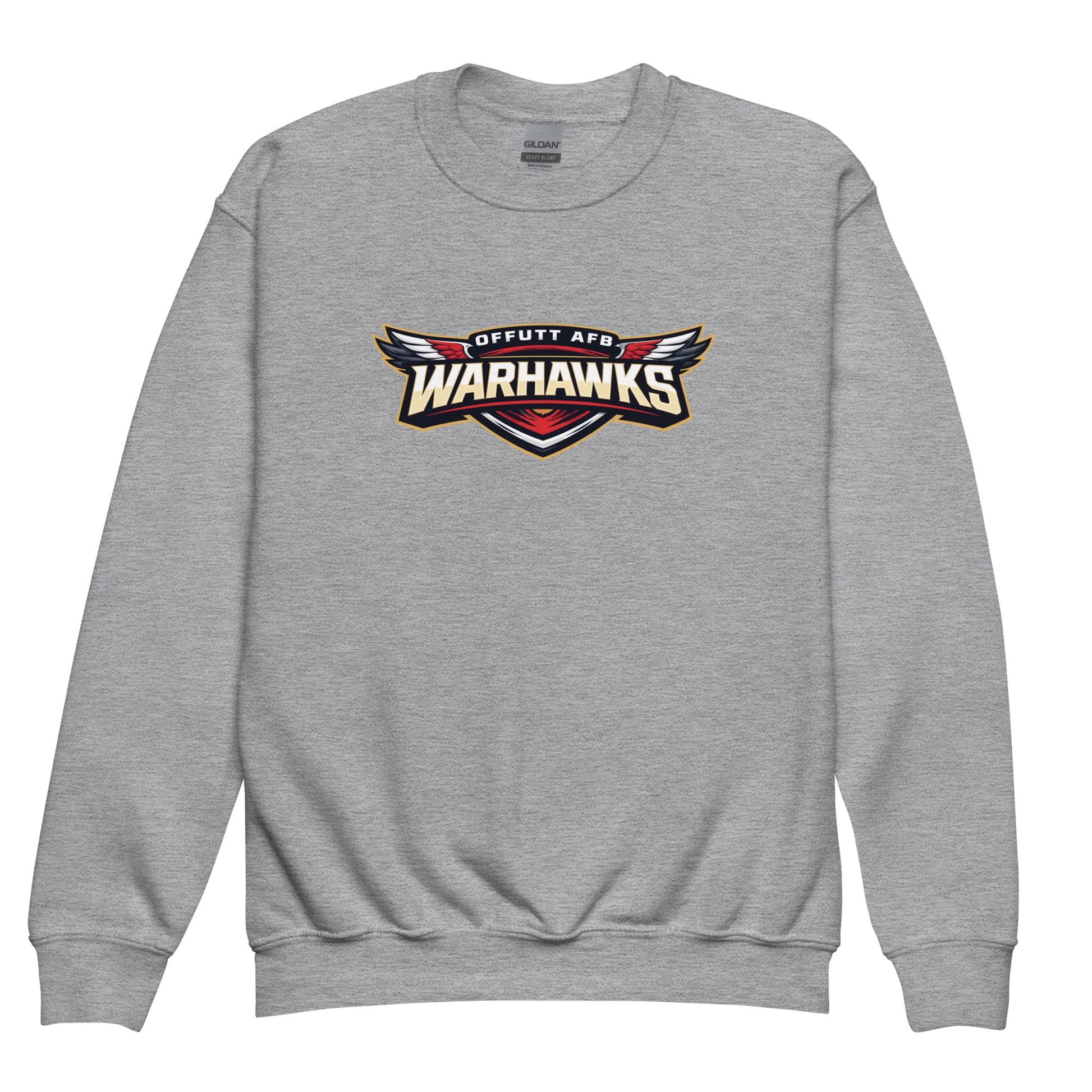 Classic | Youth Sweatshirt | Offutt AFB Warhawks | Mark Logo