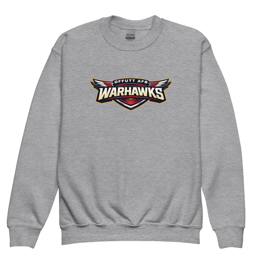 Classic | Youth Sweatshirt | Offutt AFB Warhawks | Mark Logo