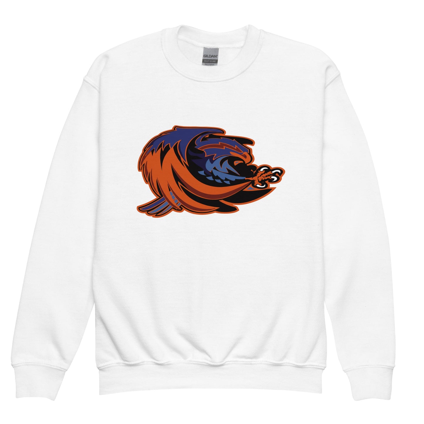 Classic | Youth Sweatshirt | Offutt AFB Warhawks | Mascot Logo