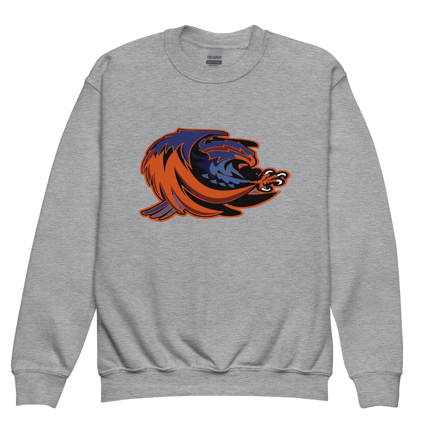 Classic | Youth Sweatshirt | Offutt AFB Warhawks | Mascot Logo