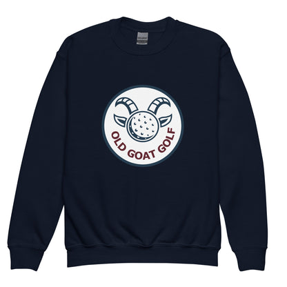 Classic | Youth Sweatshirt | Old Goat Golf | Badge Logo
