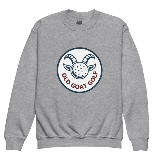 Classic | Youth Sweatshirt | Old Goat Golf | Badge Logo