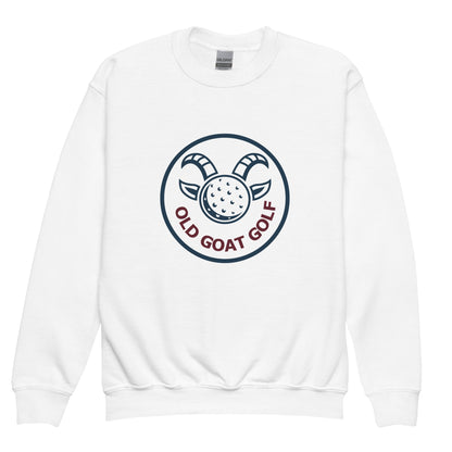 Classic | Youth Sweatshirt | Old Goat Golf | Badge Logo