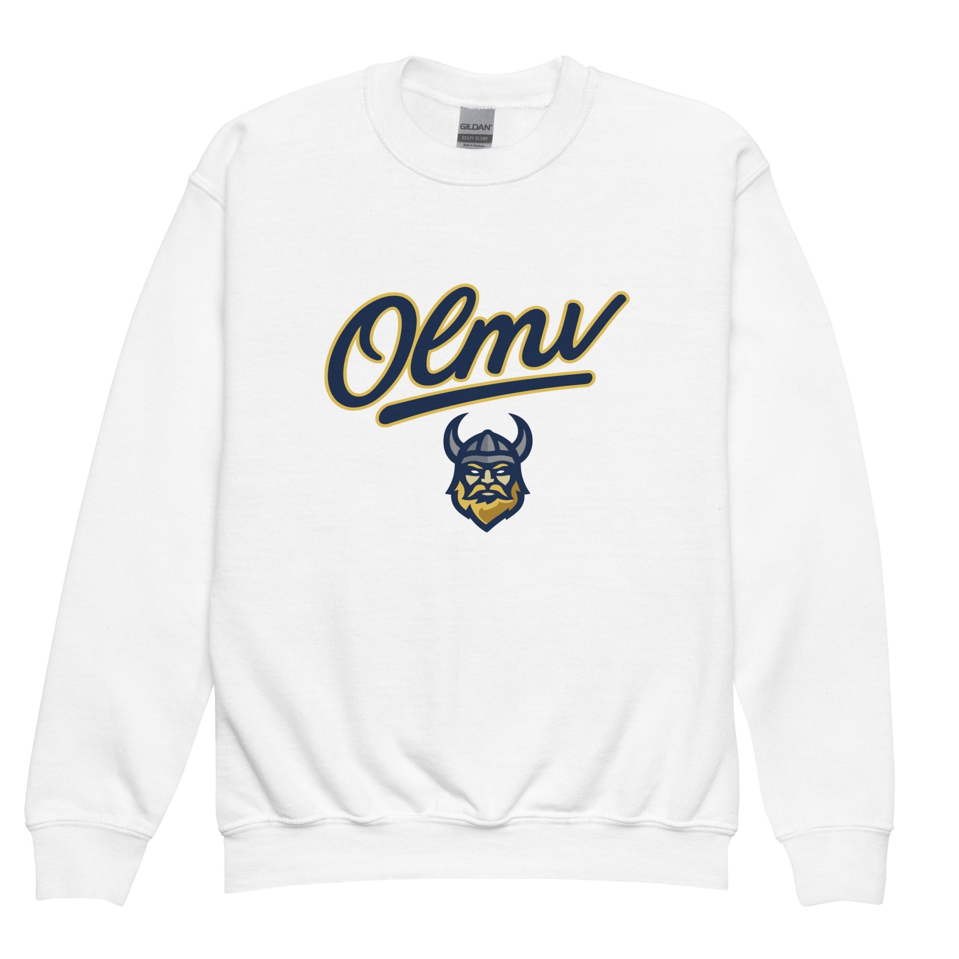 Classic | Youth Sweatshirt | OLMV Vikings | Script Logo