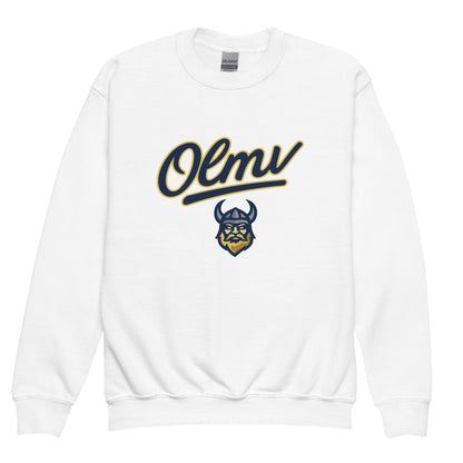 Classic | Youth Sweatshirt | OLMV Vikings | Script Logo