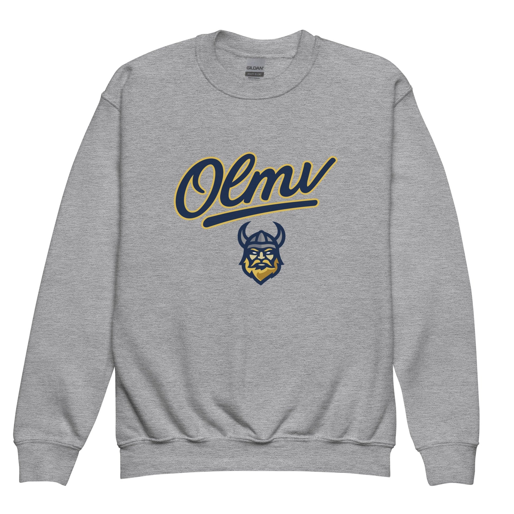 Classic | Youth Sweatshirt | OLMV Vikings | Script Logo