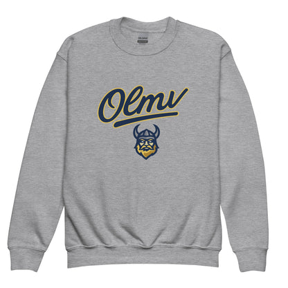 Classic | Youth Sweatshirt | OLMV Vikings | Script Logo