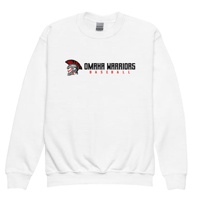 Classic | Youth Sweatshirt | Omaha Warriors | Script Logo