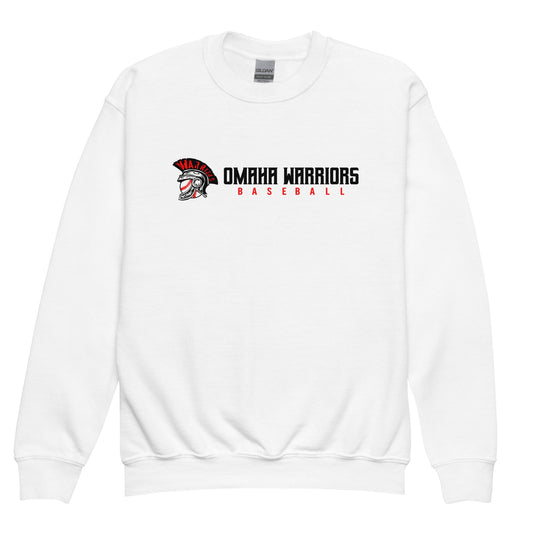Classic | Youth Sweatshirt | Omaha Warriors | Script Logo
