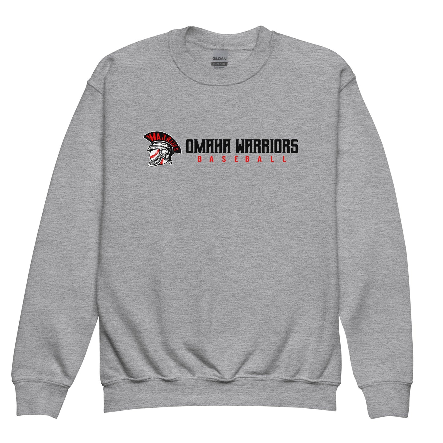 Classic | Youth Sweatshirt | Omaha Warriors | Script Logo