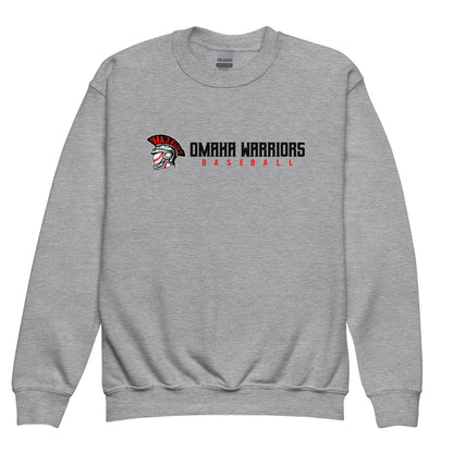 Classic | Youth Sweatshirt | Omaha Warriors | Script Logo
