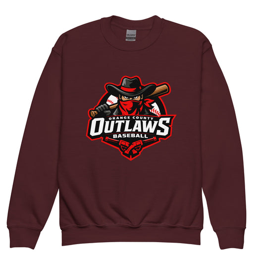 Classic | Youth Sweatshirt | Orange County Outlaws | Emblem Logo