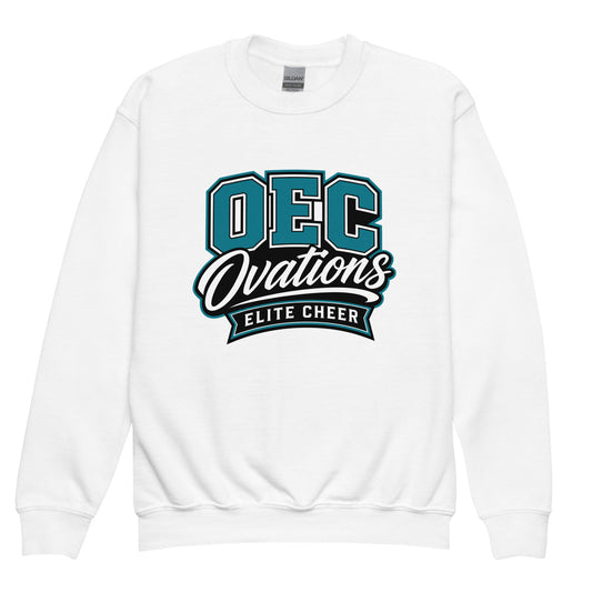 Classic | Youth Sweatshirt | Ovations Elite Cheer | Crest Logo