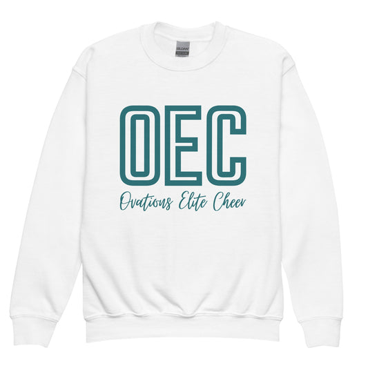 Classic | Youth Sweatshirt | Ovations Elite Cheer | Script Logo