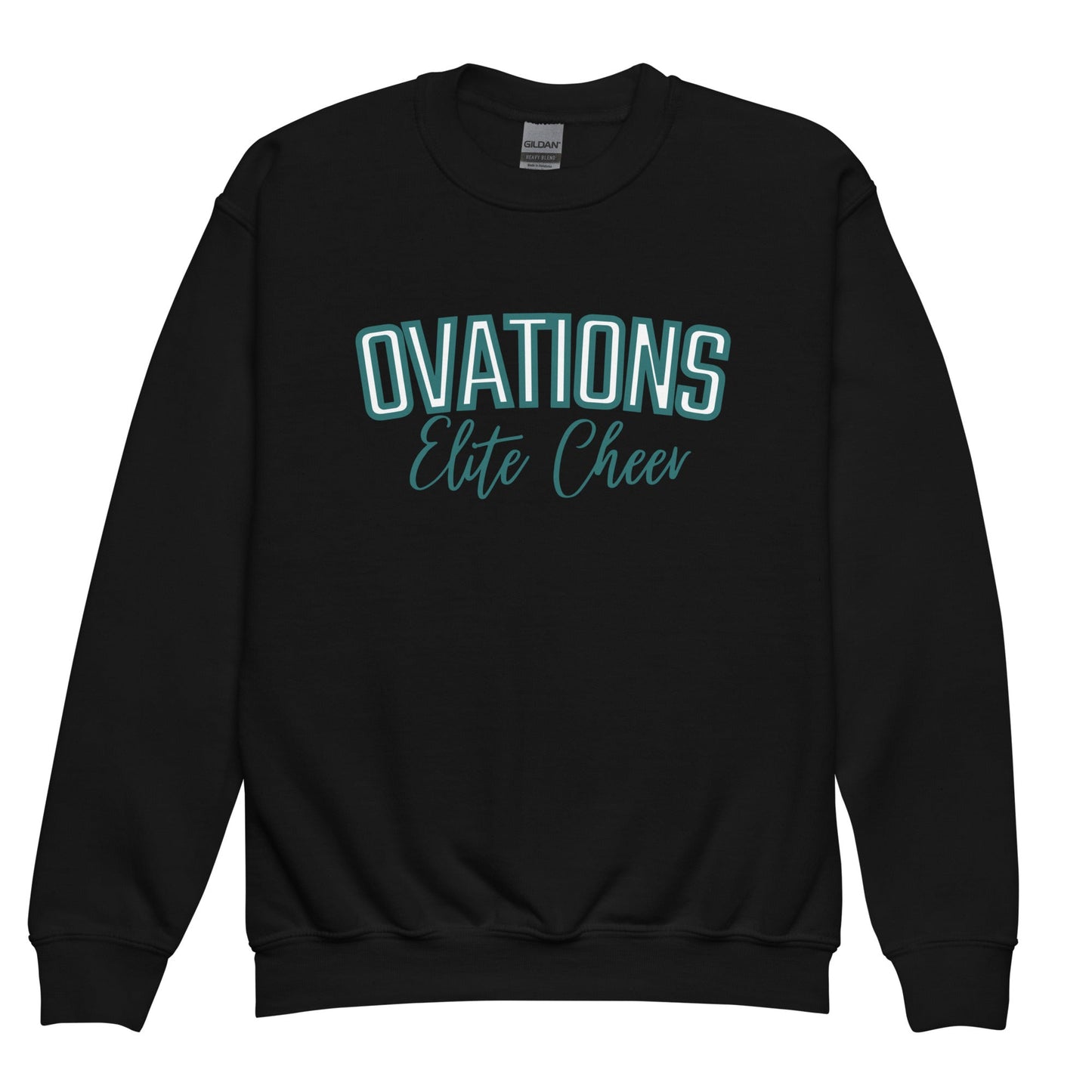 Classic | Youth Sweatshirt | Ovations Elite Cheer | Vanguard Logo