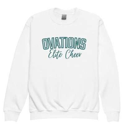 Classic | Youth Sweatshirt | Ovations Elite Cheer | Vanguard Logo
