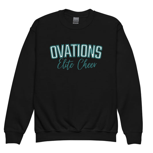 Classic | Youth Sweatshirt | Ovations Elite Cheer | Vanguard Logo