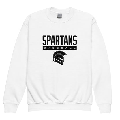 Classic | Youth Sweatshirt | Owings Mills Spartans Baseball | Crest Logo