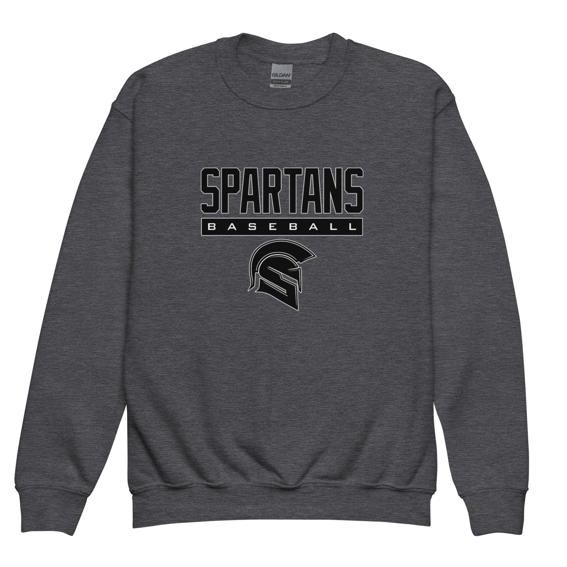 Classic | Youth Sweatshirt | Owings Mills Spartans Baseball | Crest Logo