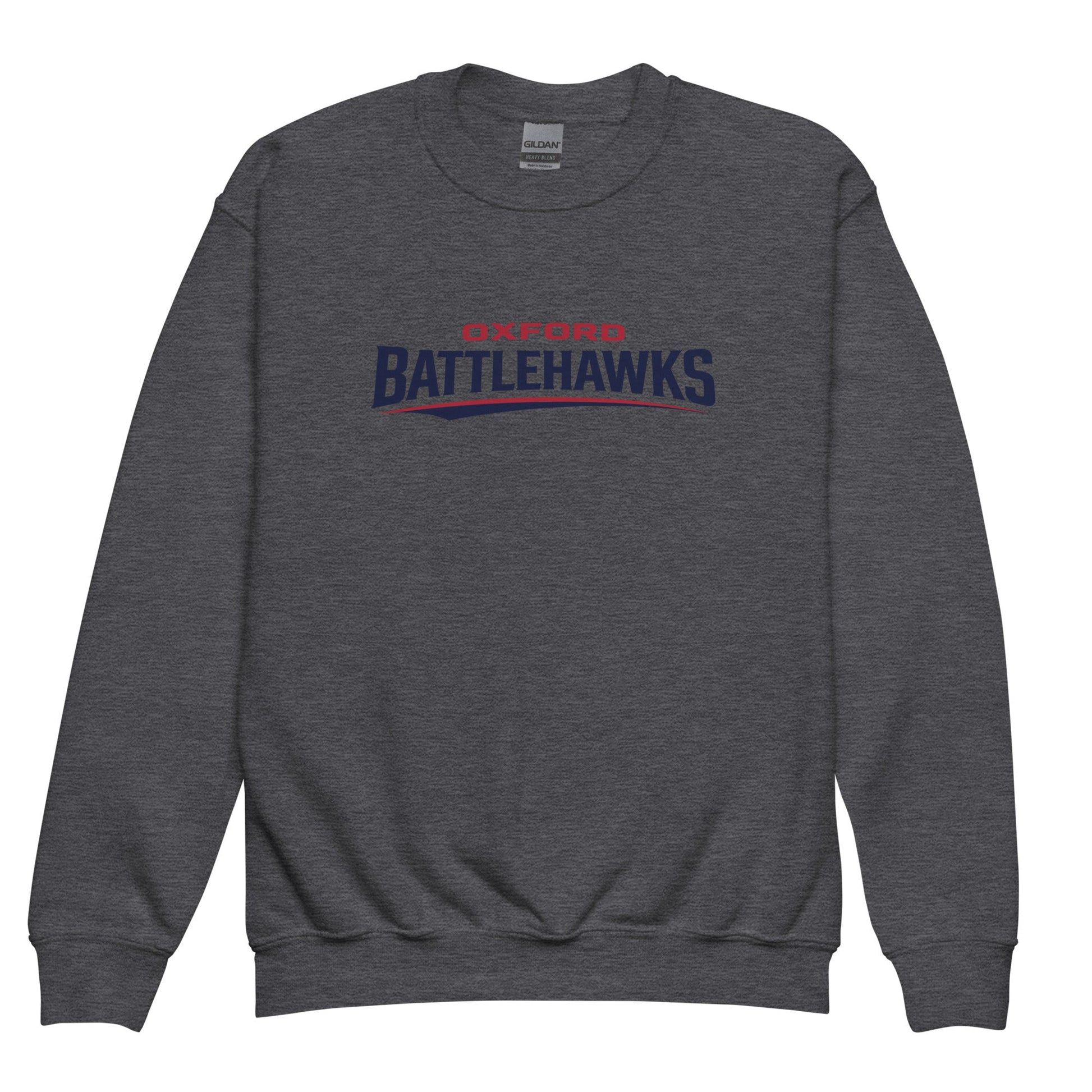 Classic | Youth Sweatshirt | Oxford Battlehawks 13U | Raptor Logo