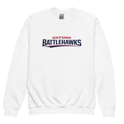 Classic | Youth Sweatshirt | Oxford Battlehawks 13U | Raptor Logo
