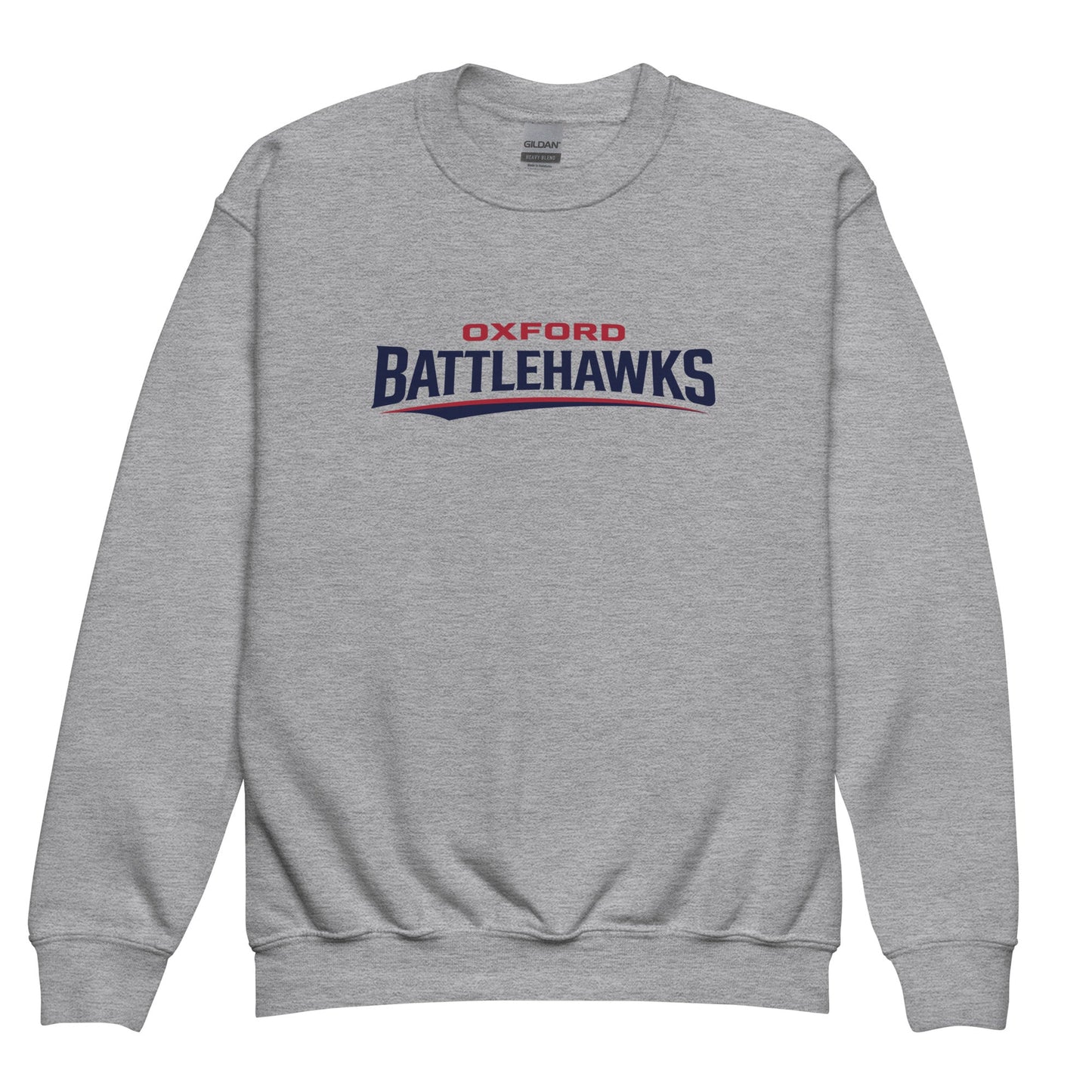 Classic | Youth Sweatshirt | Oxford Battlehawks 13U | Raptor Logo