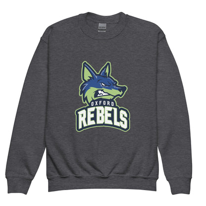 Classic | Youth Sweatshirt | Oxford Rebels 12U | Mascot Logo