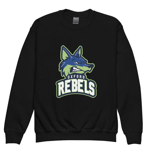 Classic | Youth Sweatshirt | Oxford Rebels 12U | Mascot Logo