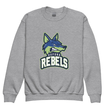 Classic | Youth Sweatshirt | Oxford Rebels 12U | Mascot Logo
