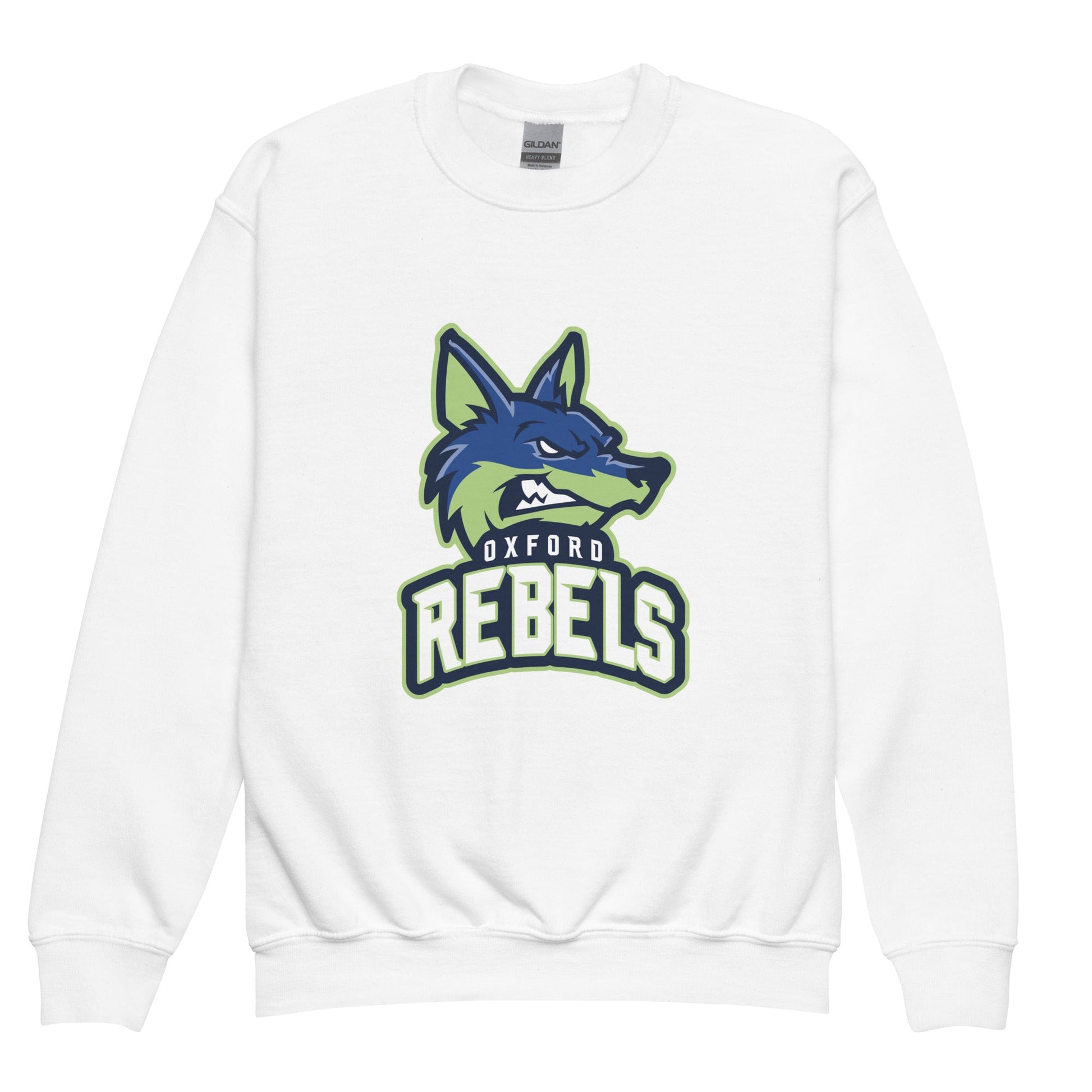 Classic | Youth Sweatshirt | Oxford Rebels 12U | Mascot Logo