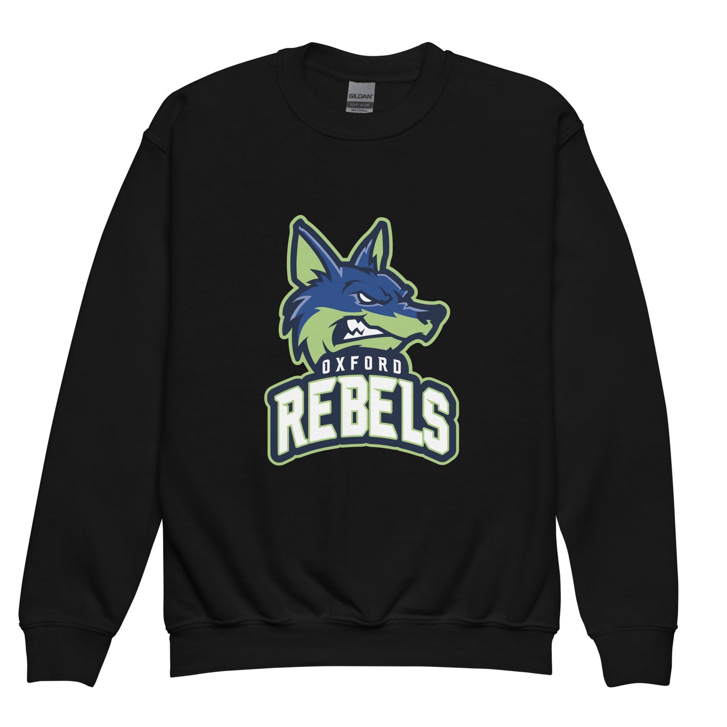 Classic | Youth Sweatshirt | Oxford Rebels 12U | Mascot Logo