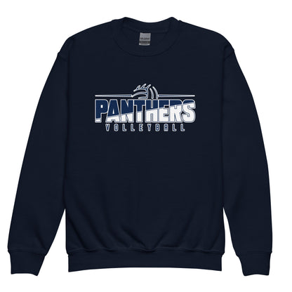 Classic | Youth Sweatshirt | Page County High School Volleyball | Crest Logo