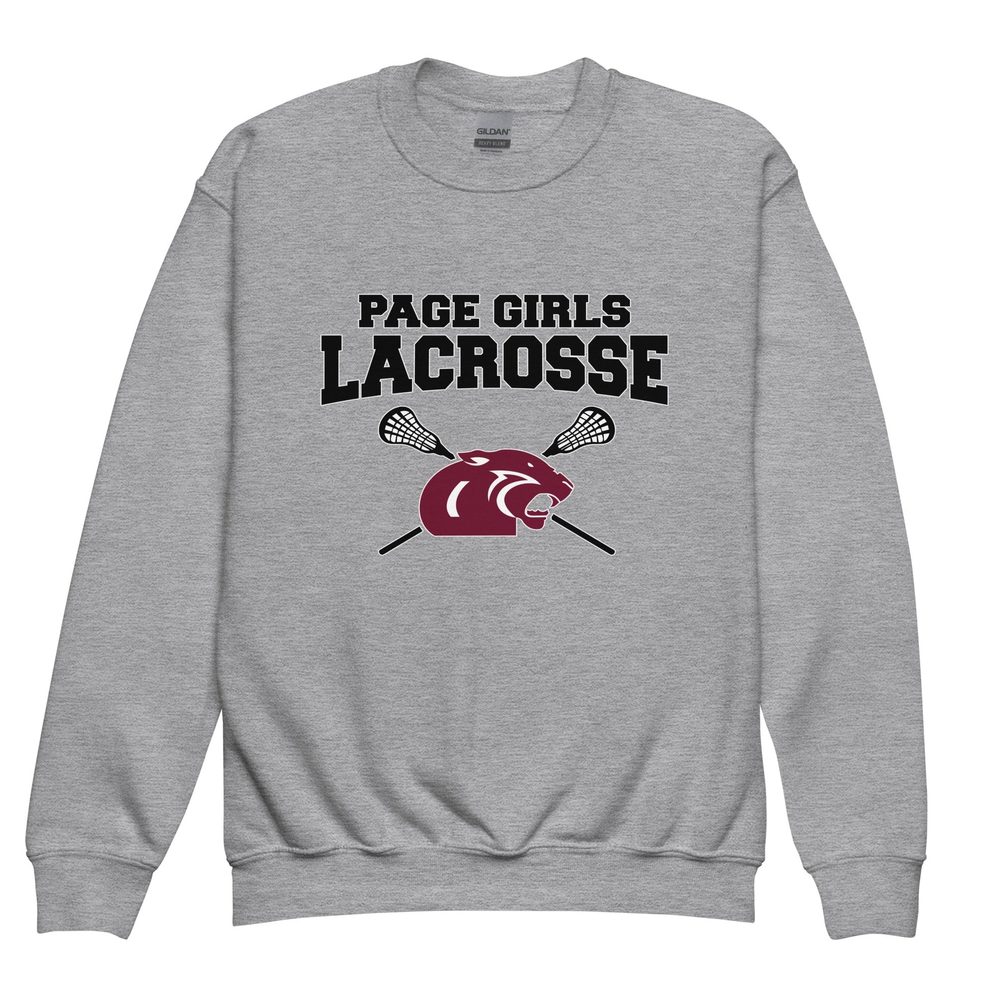 Classic | Youth Sweatshirt | Page Middle Girls Lacrosse