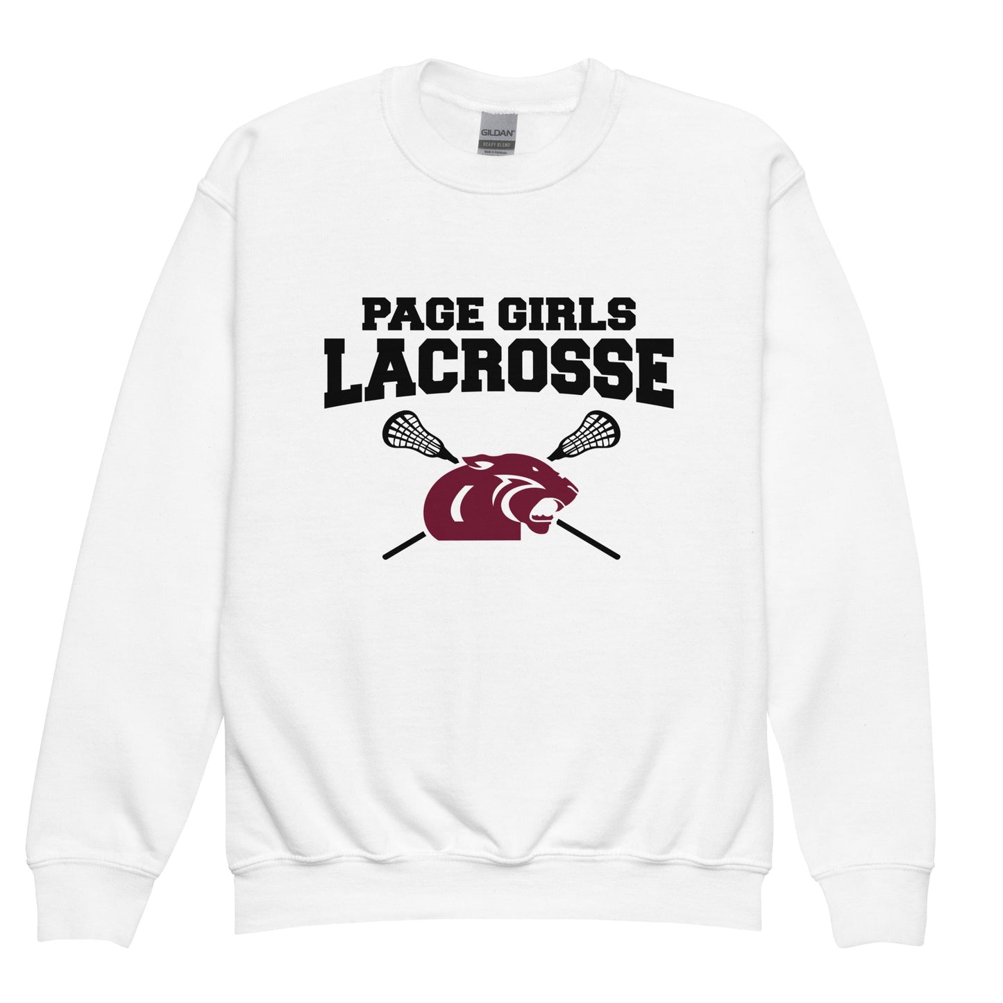 Classic | Youth Sweatshirt | Page Middle Girls Lacrosse
