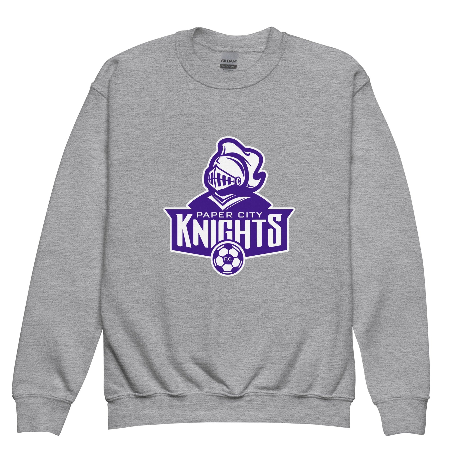 Classic | Youth Sweatshirt | Paper City Futbol Club | Emblem Logo
