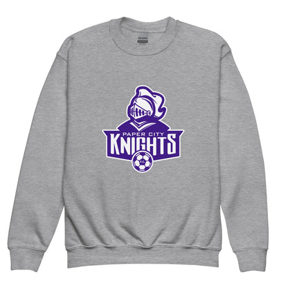 Classic | Youth Sweatshirt | Paper City Futbol Club | Emblem Logo