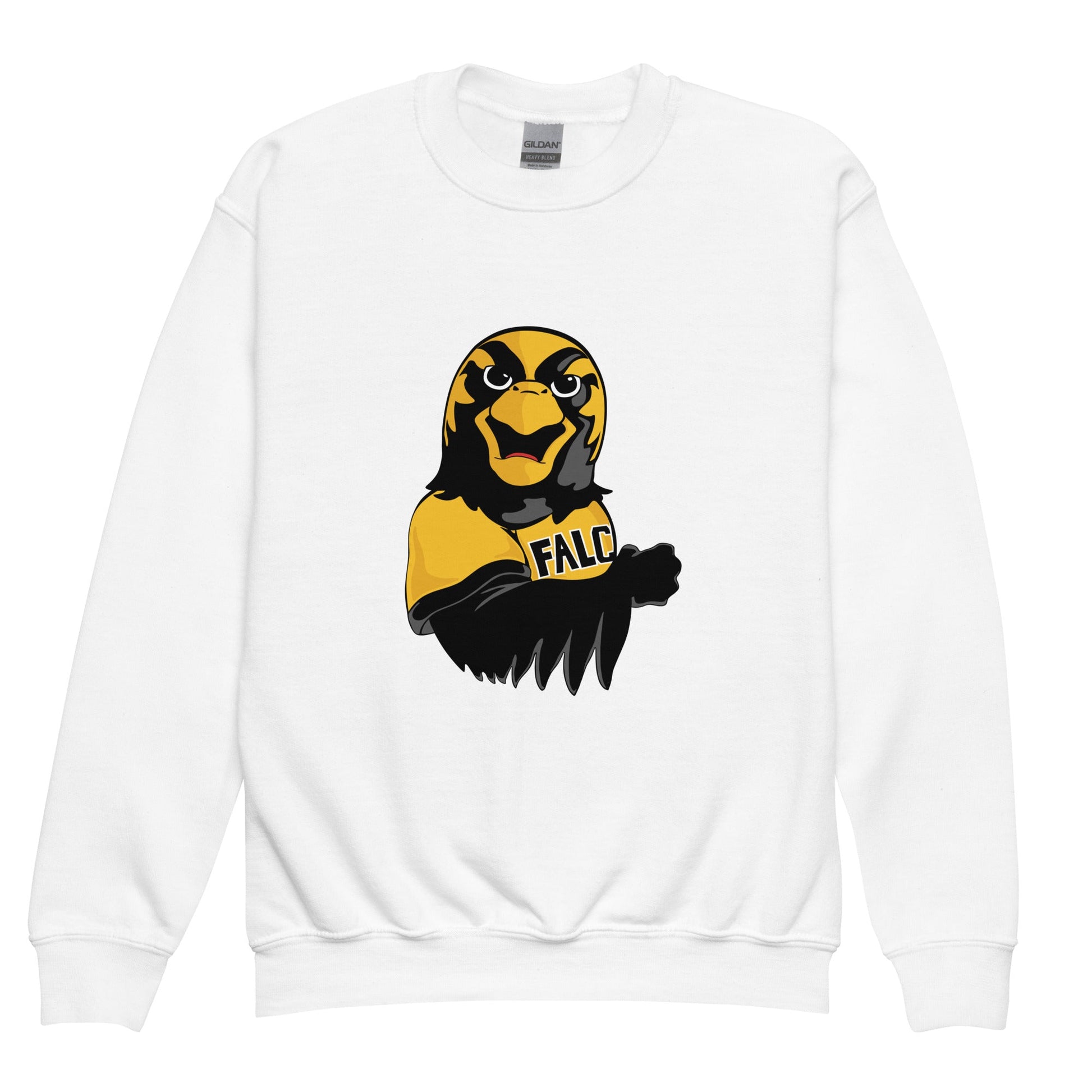 Classic | Youth Sweatshirt | Pfeiffer University Golf | Mascot Logo