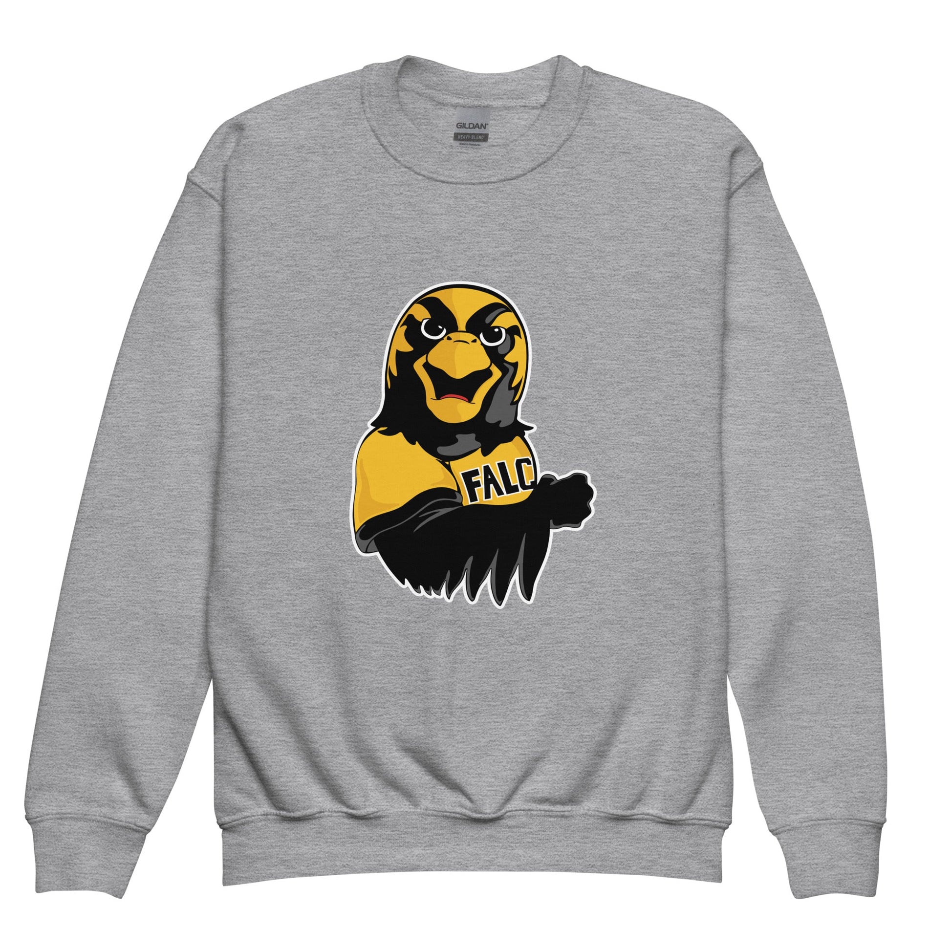 Classic | Youth Sweatshirt | Pfeiffer University Golf | Mascot Logo