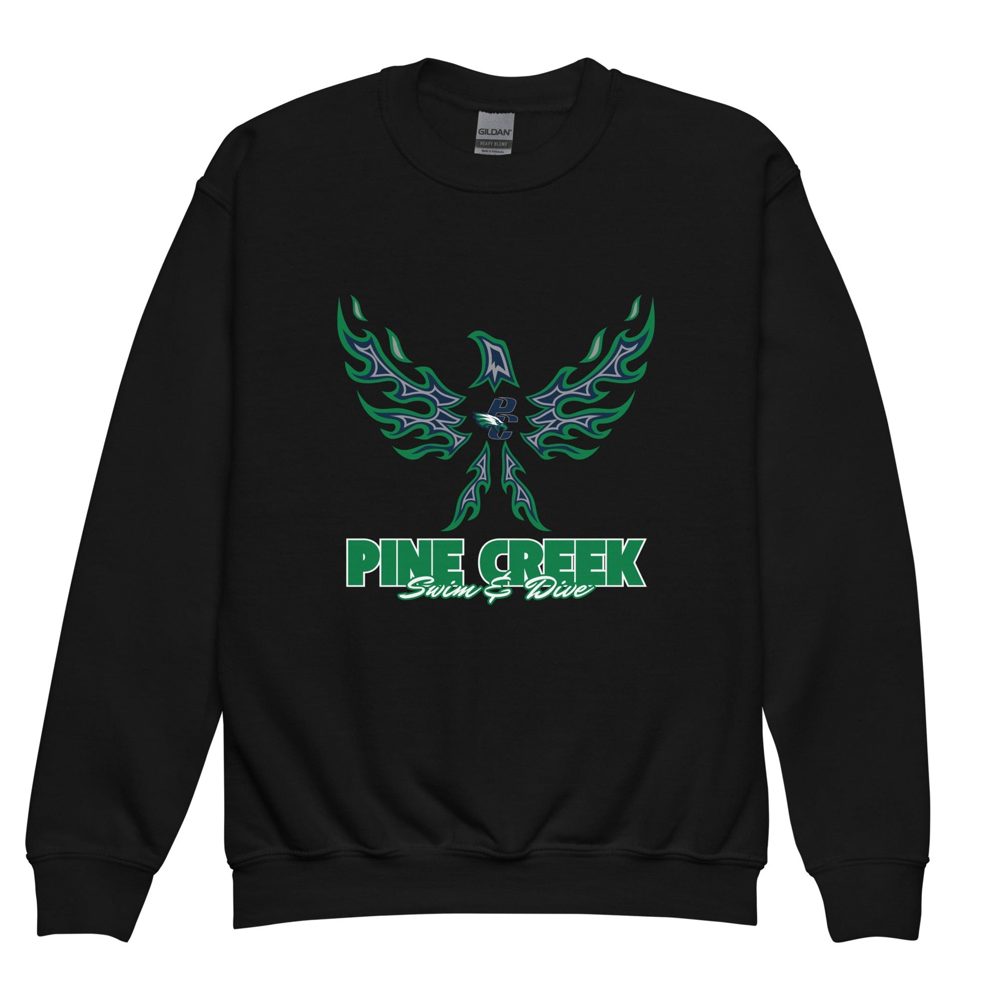 Classic | Youth Sweatshirt | PINE CREEK SWIM & DIVE | '24 Logo
