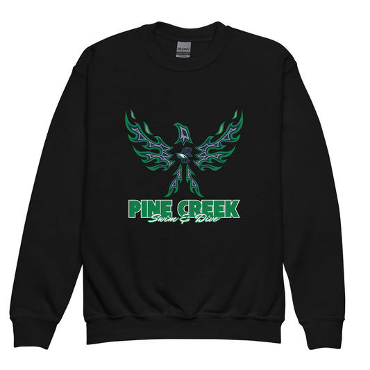 Classic | Youth Sweatshirt | PINE CREEK SWIM & DIVE | '24 Logo