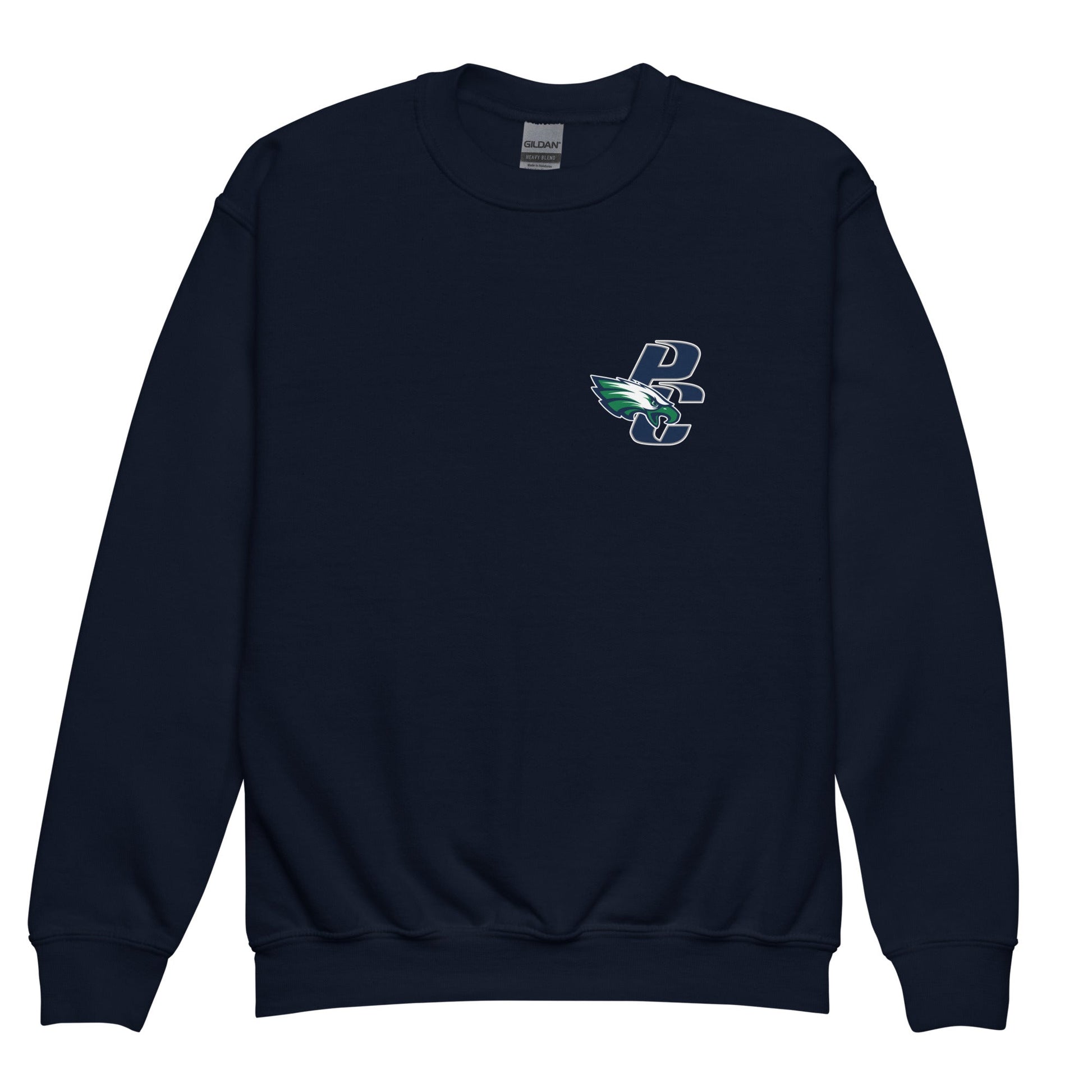 Classic | Youth Sweatshirt | PINE CREEK SWIM & DIVE | PC Mascot Logo