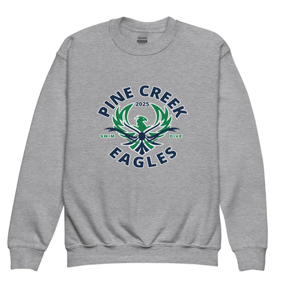Classic | Youth Sweatshirt | PINE CREEK SWIM & DIVE | Swim & Dive Logo
