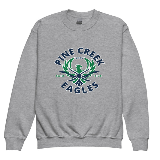 Classic | Youth Sweatshirt | PINE CREEK SWIM & DIVE | Swim & Dive Logo