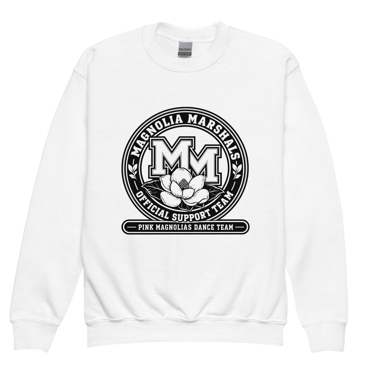 Classic | Youth Sweatshirt | Pink Magnolias Dance | Emblem Logo