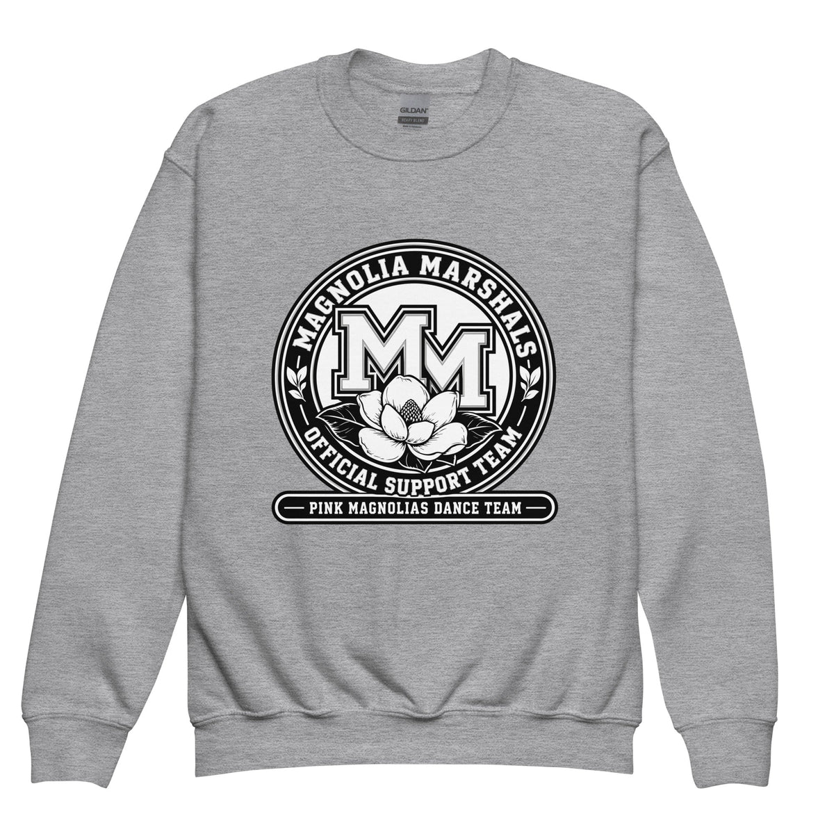 Classic | Youth Sweatshirt | Pink Magnolias Dance | Emblem Logo