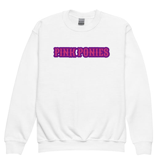 Classic | Youth Sweatshirt | Pink Pony Athletic Club | Script Logo