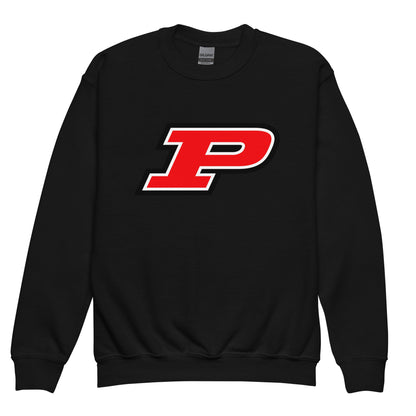 Classic | Youth Sweatshirt | Pisgah Rec League | Block P Logo