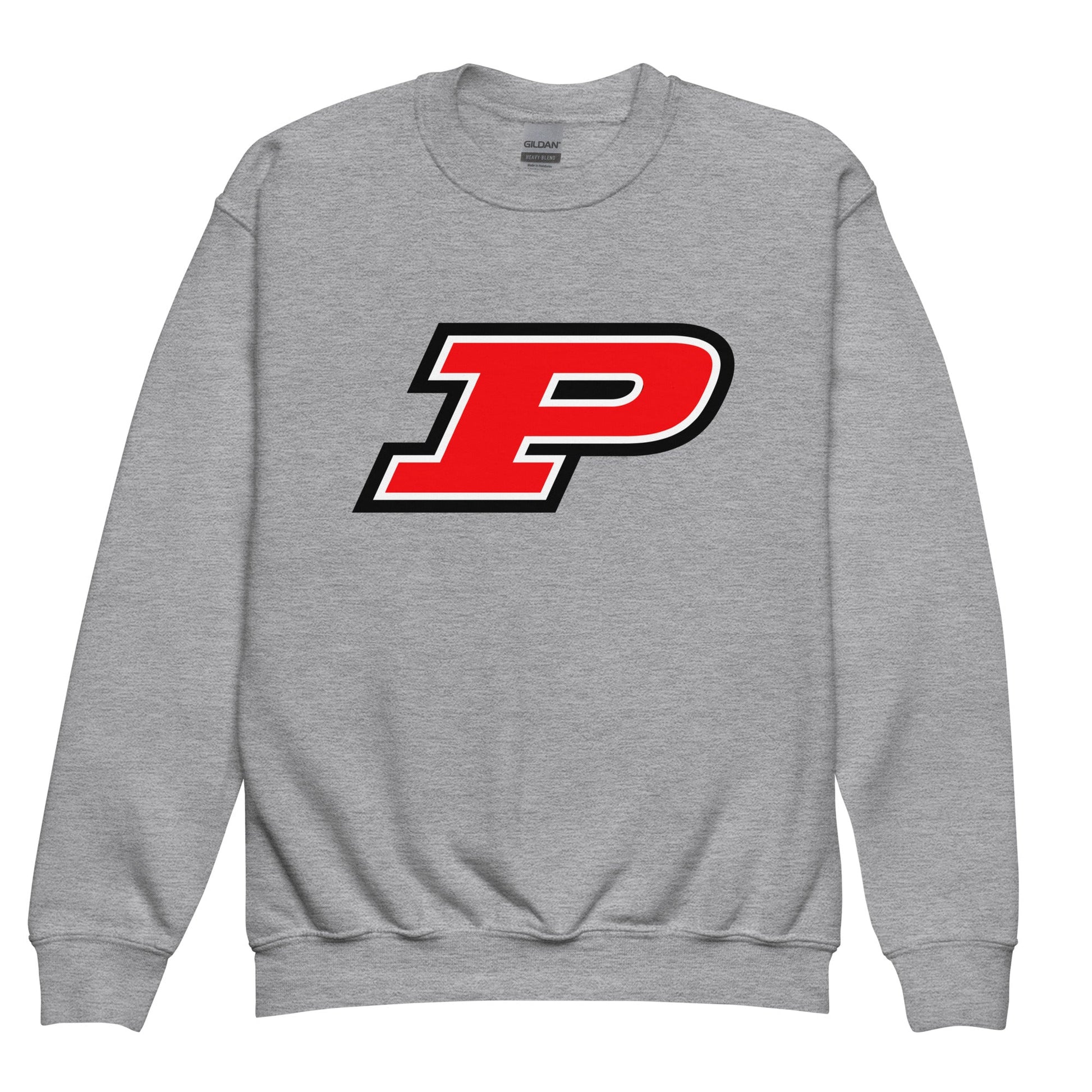 Classic | Youth Sweatshirt | Pisgah Rec League | Block P Logo