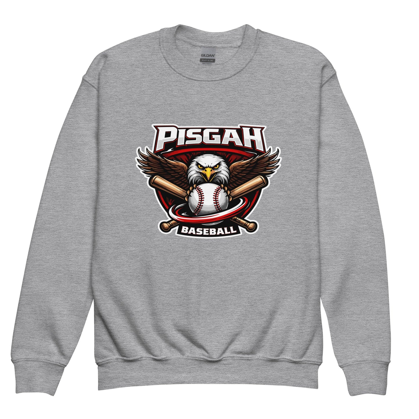 Classic | Youth Sweatshirt | Pisgah Rec League | Eagle Baseball Logo