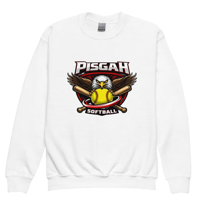 Classic | Youth Sweatshirt | Pisgah Rec League | Eagle Softball Logo